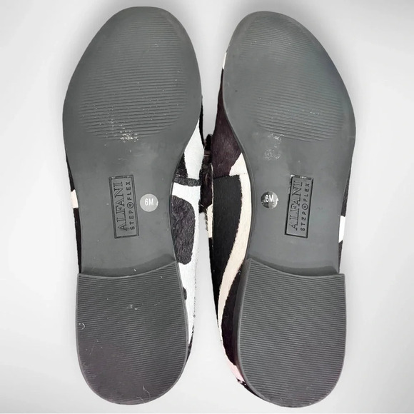 ALFANI Step N Flex Calf Hair Loafers With Brass Horse Bit Detail Size 6 | EUC - Picture 8 of 10